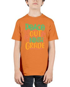 peace out nineth grade 637# - nineth grade - Youth Tee Unisex