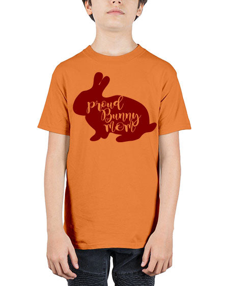 proud bunny mom - rabbit - Youth Tee Unisex