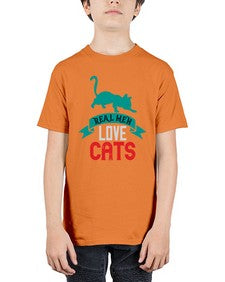 real man love cats o Style 112# - cats - Youth Tee Unisex