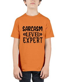 sarcasm level expert 81# - sarcastic - Youth Tee Unisex