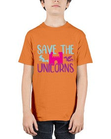 save the unicorns 390# - unicorn - Youth Tee Unisex