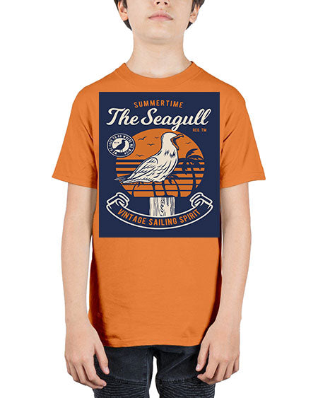 seagul bird 67# - birds - Youth Tee Unisex