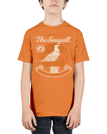 seagul bird 69# - birds - Youth Tee Unisex