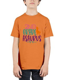 second grade asaurus 808# - second grade - Youth Tee Unisex