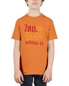 second grade nailed it 827# - second grade - Youth Tee Unisex