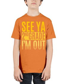 see ya second grade im out 843# - second grade - Youth Tee Unisex