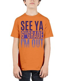 see ya sixth grade im out 844# - sixth grade - Youth Tee Unisex