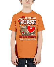 sleeping nurse 1402# - nurse - Youth Tee Unisex