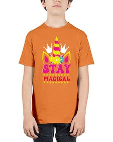 stay magical 425# - unicorn - Youth Tee Unisex