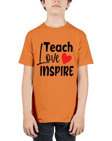 teach love inspre Style 370# - teacher - Youth Tee Unisex
