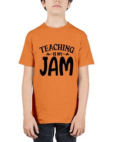 teaching is my jam Style 403# - teacher - Youth Tee Unisex