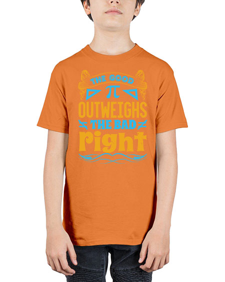 the good Pi outweighhs the bad right 47# - pi - Youth Tee Unisex