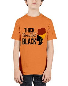 thick beautiful black Style 4# - black girls or women - Youth Tee Unisex