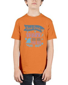 third grade shark doo doo doo doo 972# - third grade - Youth Tee Unisex