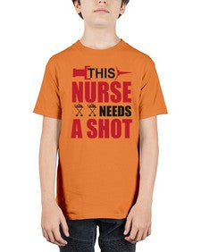 this nurse needs a shot 1559# - nurse - Youth Tee Unisex
