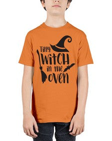 tiny witch in the oven 18# - witch - Youth Tee Unisex