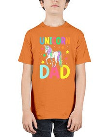 unicorn dad 454# - unicorn - Youth Tee Unisex