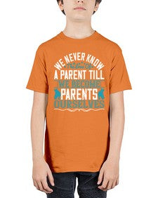 we never know the love of a parent till we become parents ourselves 665# - parents day - Youth Tee Unisex