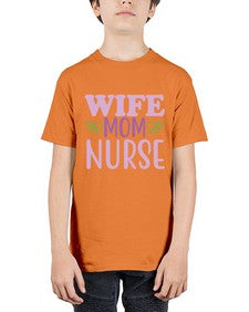 wife mom nurse 1641# - nurse - Youth Tee Unisex