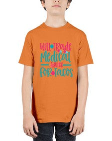 will trade medicau advice for tacos Style 1647# - nurse - Youth Tee Unisex