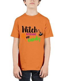 witchbetterhavecandy 12# - witch - Youth Tee Unisex