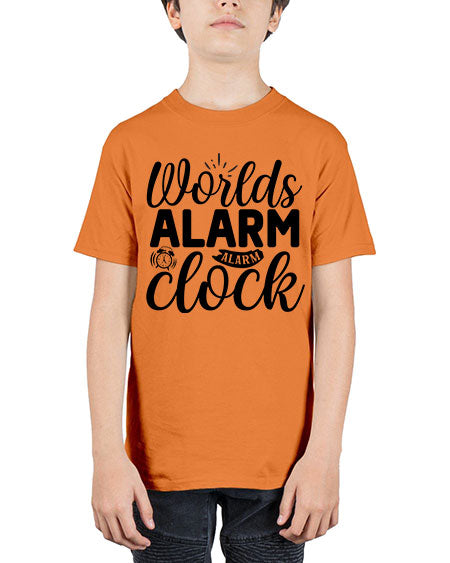 worlds cutest alarm clock 471# - baby - Youth Tee Unisex