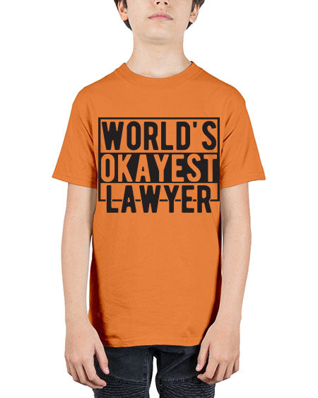 worlds okayest lawyer 1662# - lawyer - Youth Tee Unisex