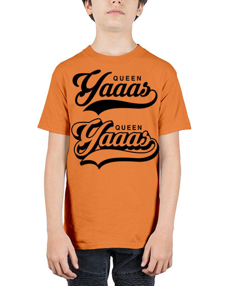 yaaas queen script 6# - black words and phrases - Youth Tee Unisex