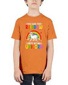 you are the rainbow to my unicorn 562# - unicorn - Youth Tee Unisex