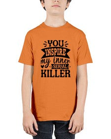 you inspire my inner serial killer 1267# - sassy - Youth Tee Unisex