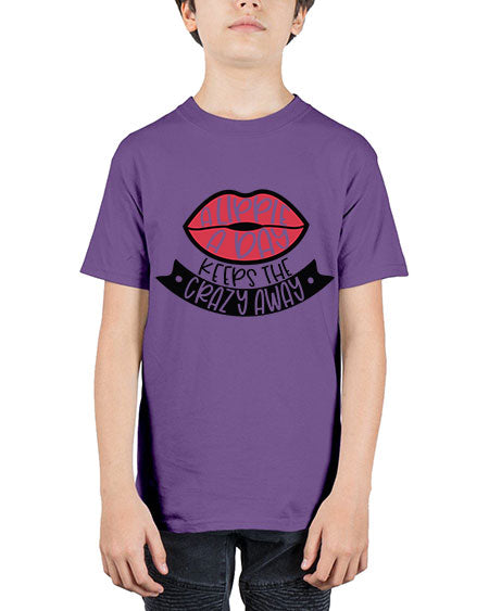 A Lippie A Day Keeps The Crazy Away Style 149# - beauty - fashion - Youth Tee Unisex