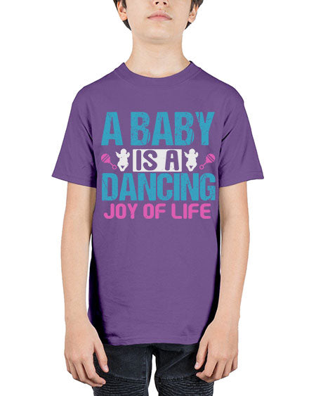A baby is a dancing joy of life Style 3# - baby - Youth Tee Unisex