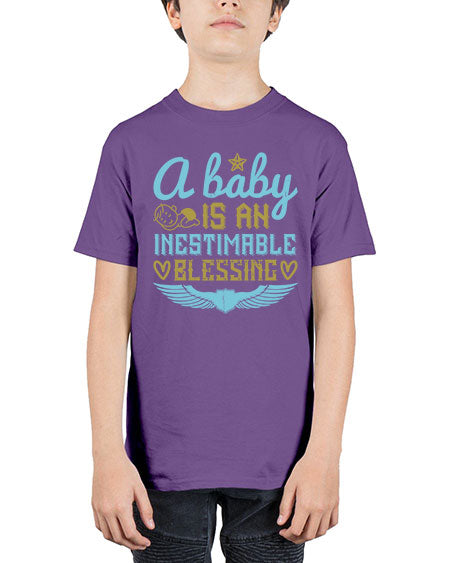 A baby is an inestimable blessing Style 259# - baby - Youth Tee Unisex
