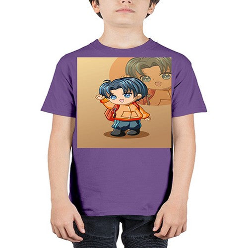 A cute boy with package 127# - anime - Youth Tee Unisex