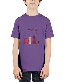 AkronOH 285# - cities - Youth Tee Unisex