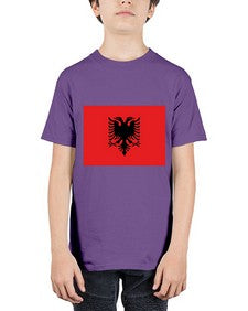 Albania 300# - world flags - Youth Tee Unisex