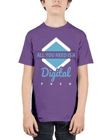 All You Need is a Digital Push 29# - internet - Youth Tee Unisex