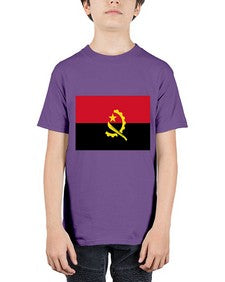 Angola 329# - world flags - Youth Tee Unisex