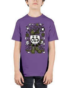 Army Skull Head 240# - skull and bones - Youth Tee Unisex