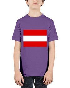 Austria 384# - world flags - Youth Tee Unisex
