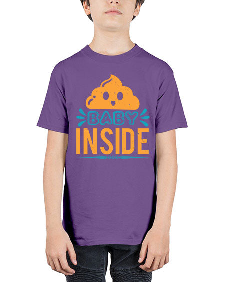 Baby Inside Style 26# - baby shower - Youth Tee Unisex