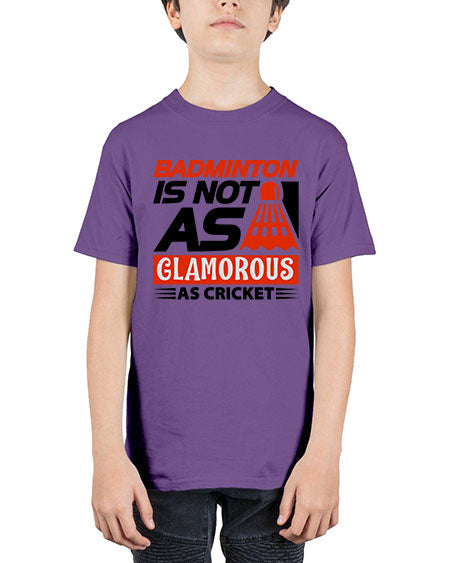 Badminton is not as 1451# - badminton - Youth Tee Unisex