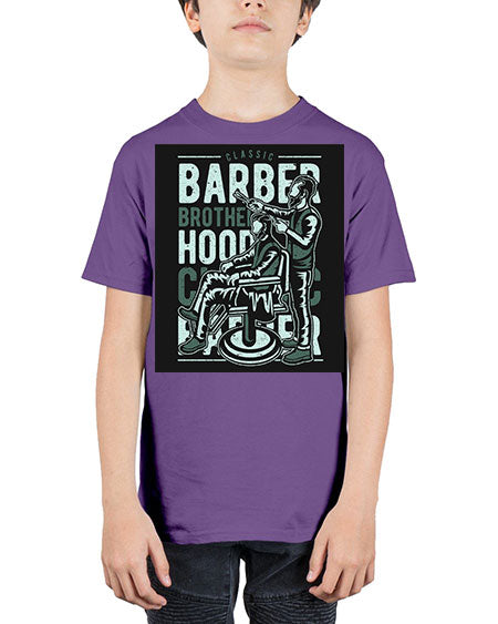 Barber Brotherhood587# - barber - Youth Tee Unisex