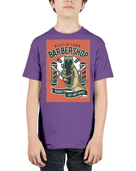 Barbershop590# - barber - Youth Tee Unisex
