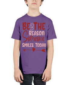Be The Reason Someone Smiles Today Style 141# - motivation - Youth Tee Unisex