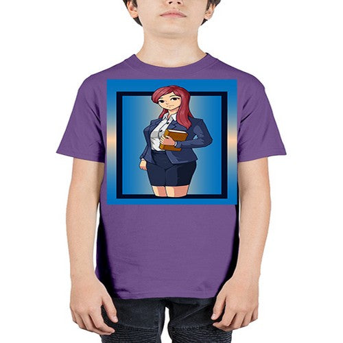 Beautiful teacher girl in teachers day 139# - anime - Youth Tee Unisex