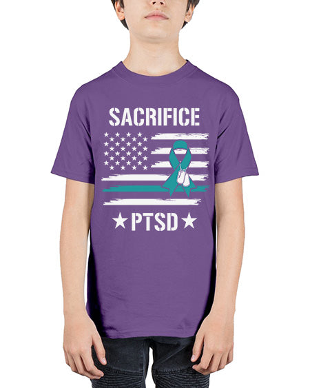 Best Support PTSD Awareness Survivor 27# - PTSD - Youth Tee Unisex