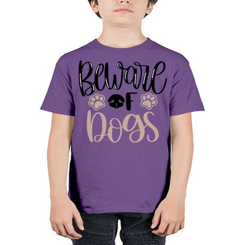 Beware Of Dogs Style 33# - dogs - Youth Tee Unisex