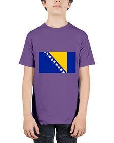 Bosnia and Herzegovina 476# - world flags - Youth Tee Unisex