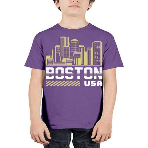 Boston 480# - cities - Youth Tee Unisex